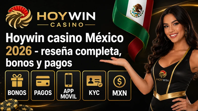 Reseña Hoywin casino México 2026 con bonos y pagos